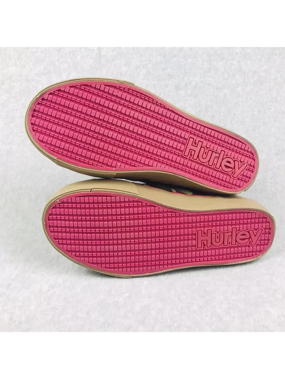 Hurley Puff Kayo Chukka Slip-On Shoes Camouflage Hot Pink Size 7 Womens